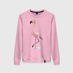 Женский свитшот Гордый фламинго