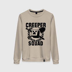 Женский свитшот Creeper Squad