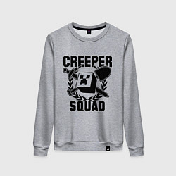 Женский свитшот Creeper Squad