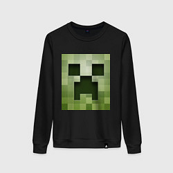 Женский свитшот Мinecraft creeper