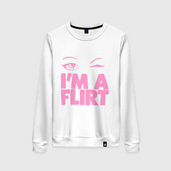 Женский свитшот Я флиртую