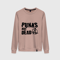 Женский свитшот Punks not dead