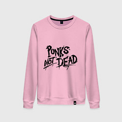 Женский свитшот Punks not dead