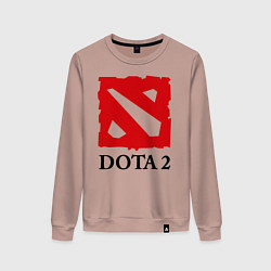 Женский свитшот Dota 2: Logo