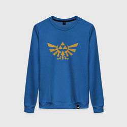 Свитшот хлопковый женский The Legend of Zelda, цвет: синий