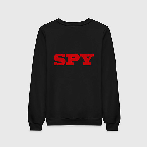 Женский свитшот TF2: Spy / Черный – фото 2