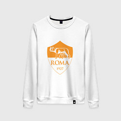 Свитшот хлопковый женский AS Roma: Autumn Top, цвет: белый