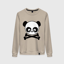 Женский свитшот Skull panda