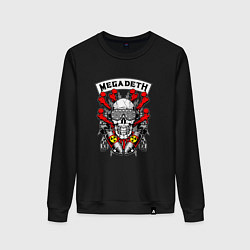 Женский свитшот Megadeth Rocker