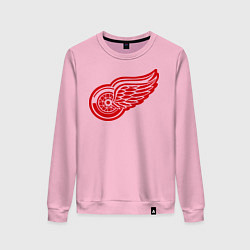 Свитшот хлопковый женский Detroit Red Wings: Pavel Datsyuk, цвет: светло-розовый