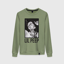 Женский свитшот Lil Peep: Black Style