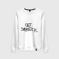 Женский свитшот Get sherlock