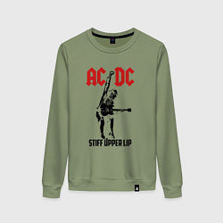 Женский свитшот AC/DC: Stiff Upper Lip