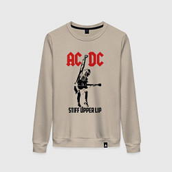 Женский свитшот AC/DC: Stiff Upper Lip