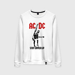 Женский свитшот AC/DC: Stiff Upper Lip