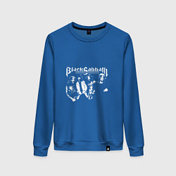 Свитшот хлопковый женский Black Sabbath, цвет: синий