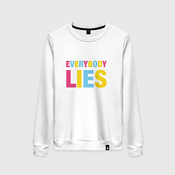 Женский свитшот Everybody Lies