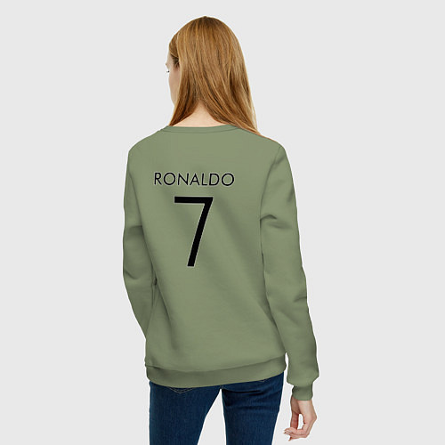 Женский свитшот Ronaldo: Juve Sport / Авокадо – фото 4