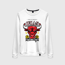 Женский свитшот Chicago Bulls est. 1966