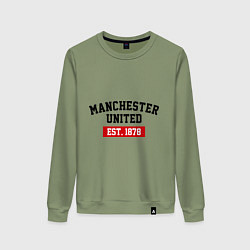 Женский свитшот FC Manchester United Est. 1878