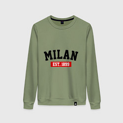 Женский свитшот FC Milan Est. 1899