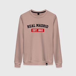 Женский свитшот FC Real Madrid Est. 1902