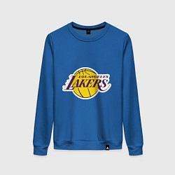 Свитшот хлопковый женский LA Lakers, цвет: синий