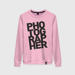 Женский свитшот Фотограф