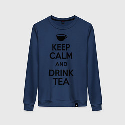 Женский свитшот Keep Calm & Drink Tea