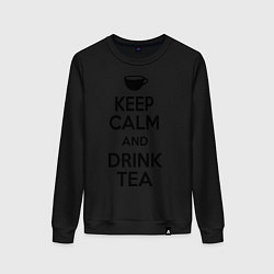 Женский свитшот Keep Calm & Drink Tea