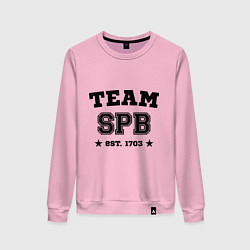 Женский свитшот Team SPB est. 1703