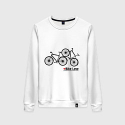 Женский свитшот Bike Love