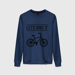 Женский свитшот Lets bike it