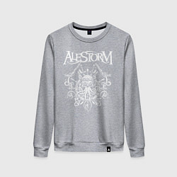 Свитшот хлопковый женский Alestorm: Pirate Bay, цвет: меланж