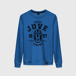 Свитшот хлопковый женский Forza Juve 1897: Torino, цвет: синий