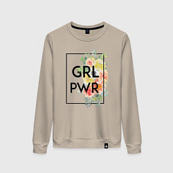 Женский свитшот GRL PWR