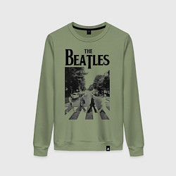 Женский свитшот The Beatles: Mono Abbey Road