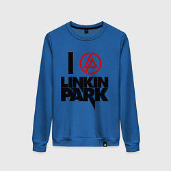 Женский свитшот I love Linkin Park