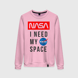 Женский свитшот Nasa i need my space