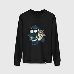 Женский свитшот Tardis Totoro