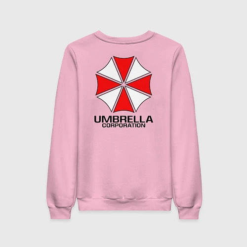 Женский свитшот UMBRELLA CORP / Светло-розовый – фото 2