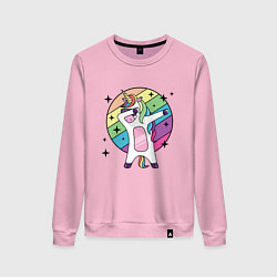 Женский свитшот Dab Unicorn