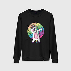 Женский свитшот Dab Unicorn