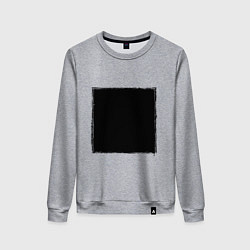 Женский свитшот ЧЕРНЫЙ КВАДРАТ