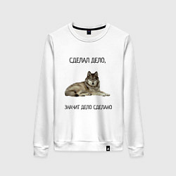 Женский свитшот Волк