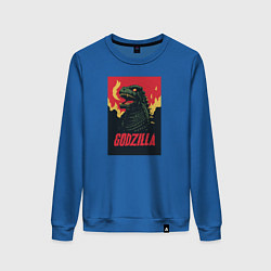 Женский свитшот Godzilla