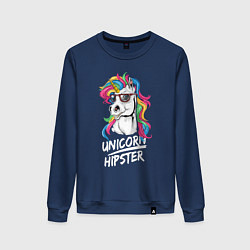 Женский свитшот Unicorn hipster