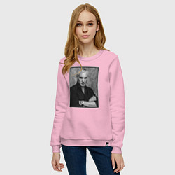 Свитшот хлопковый женский Валерий Меладзе, цвет: светло-розовый — фото 2