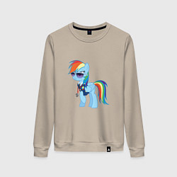 Женский свитшот Pony - Rainbow Dash