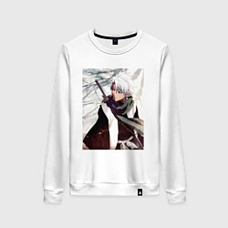 Свитшот хлопковый женский Hitsugaya Toshiro, цвет: белый